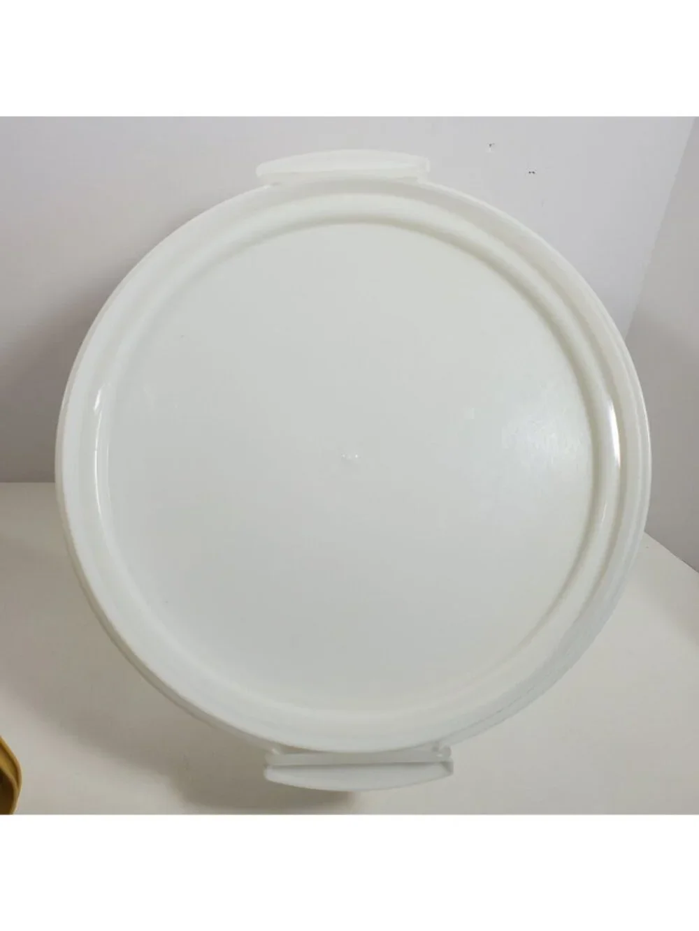 Vintage Tupperware Cake Takers Handles Lot Round Square MCM Harvest Sheer
